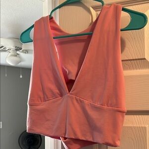 Pink Sleeveless Women's Top